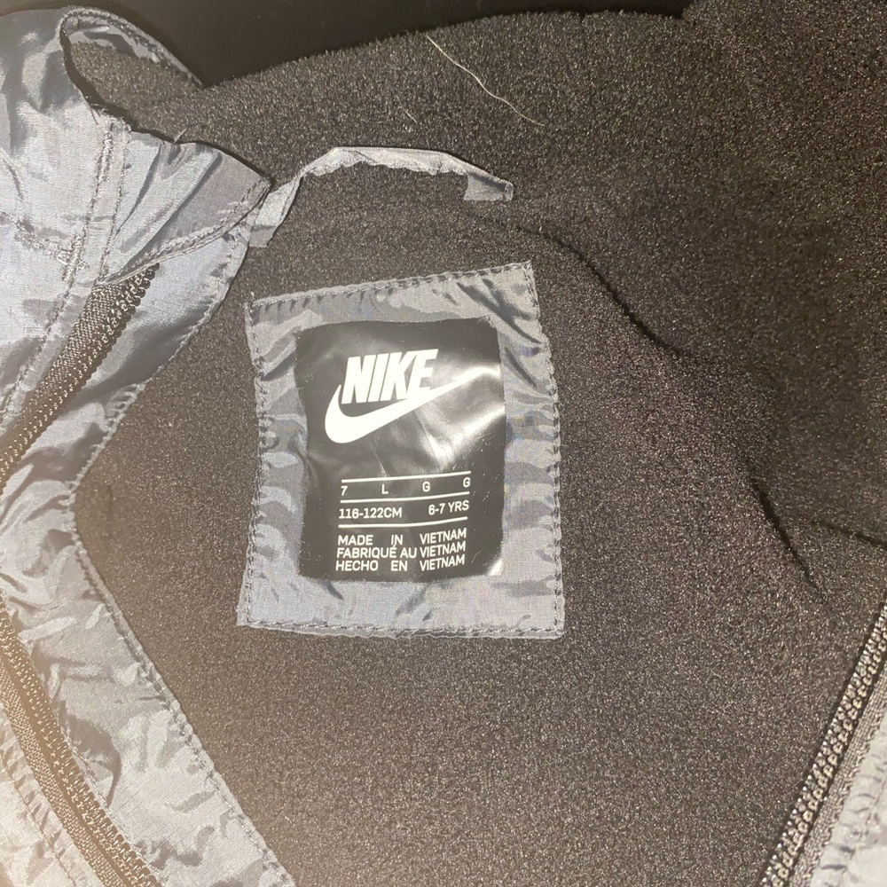 Nike Black Zip-Up Jacket